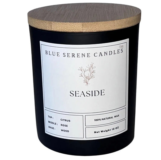 Seaside Candle - Blue Serene Candles