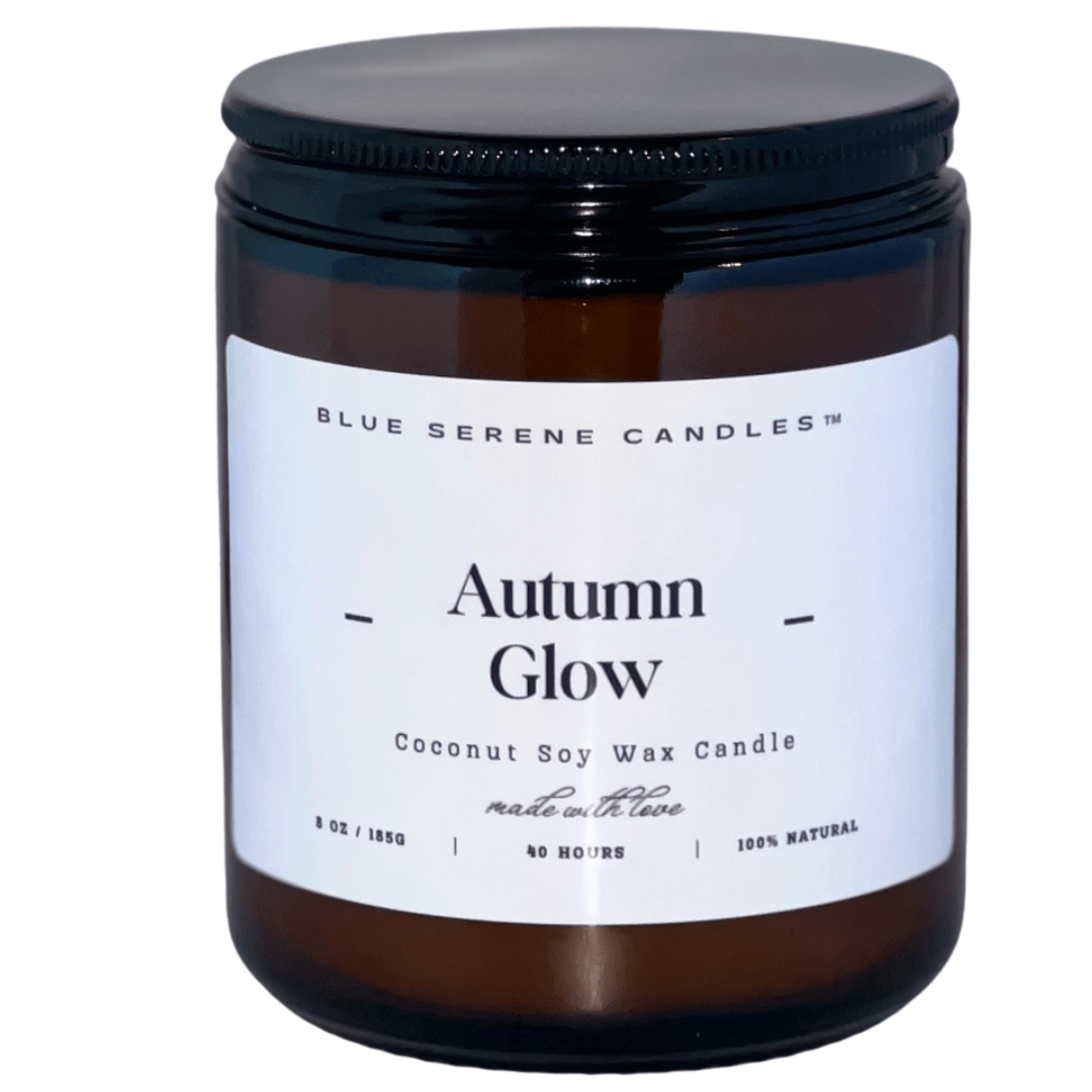 Autumn Glow Candle - Blue Serene Candles