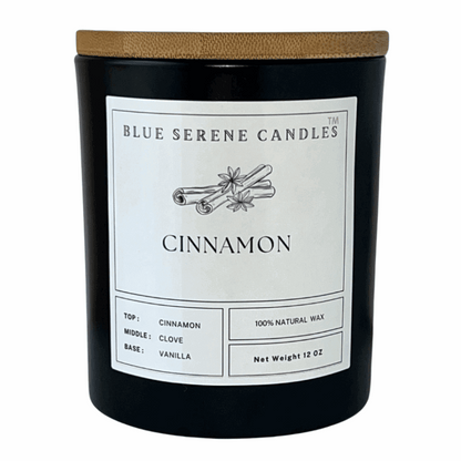 Cinnamon Candle - Blue Serene Candles