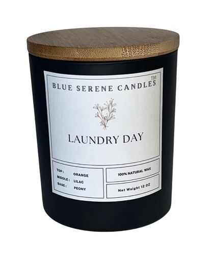 Laundry Day 12 oz candle from the Fresh & Clean Trio