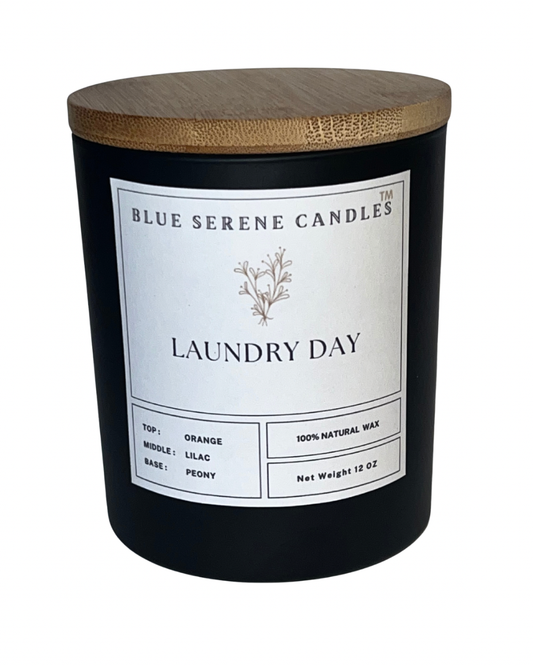 Laundry Day 12 oz candle from the Fresh & Clean Trio