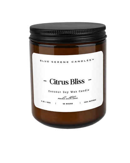 Citrus Bliss candle - Blue Serene Candles